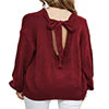 Love Tie Puffed Sleeve Sweater - Image 35