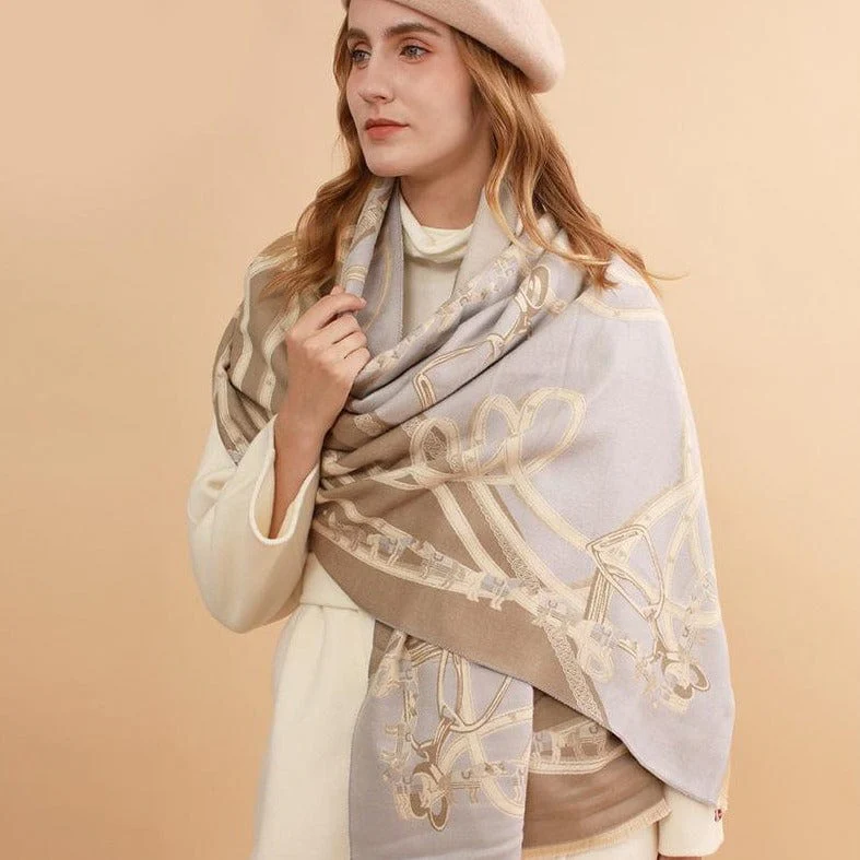 Luxe Printed Scarf - Image 2