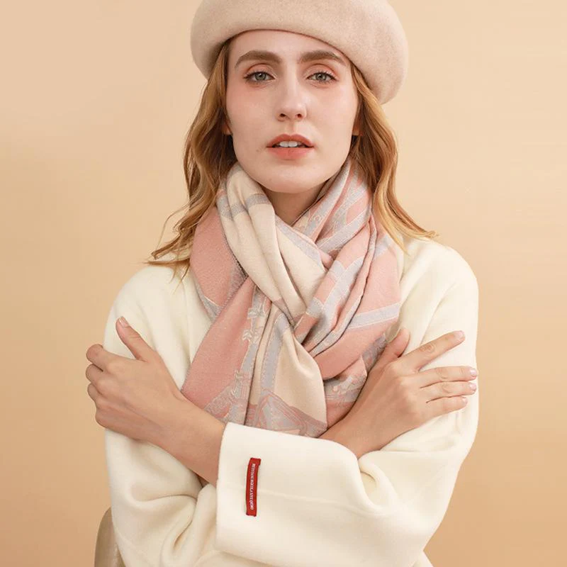 Luxe Printed Scarf - Image 5