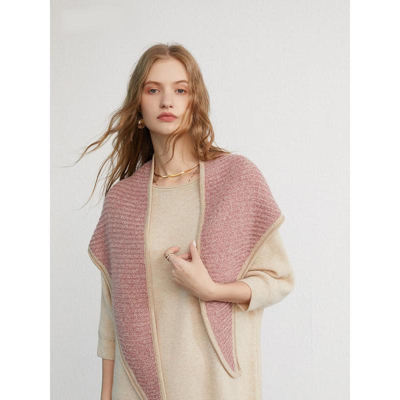 Luxurious 100% Cashmere Triangle Scarf - Image 7