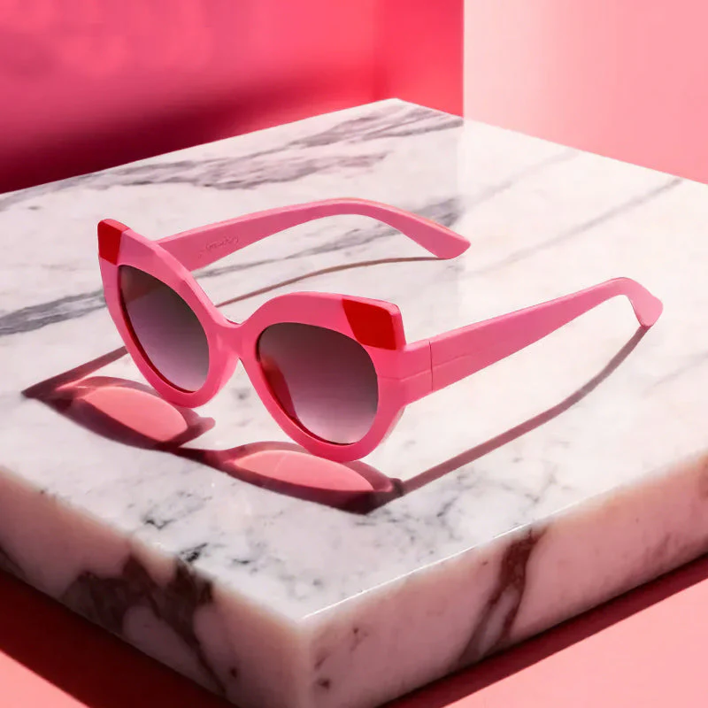 Luxury Cat Eye Retro Punk Sunglasses - Image 11