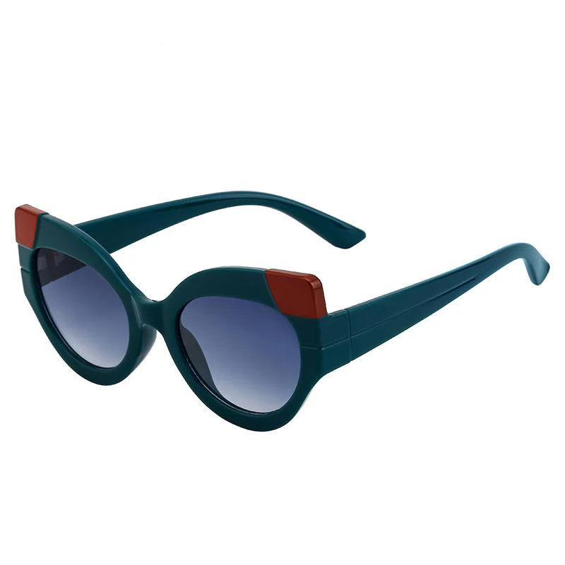 Luxury Cat Eye Retro Punk Sunglasses - Image 4