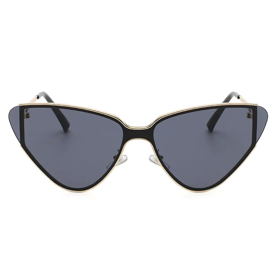 Luxury Metal Punk Cat Eye Sunglasses - Image 7