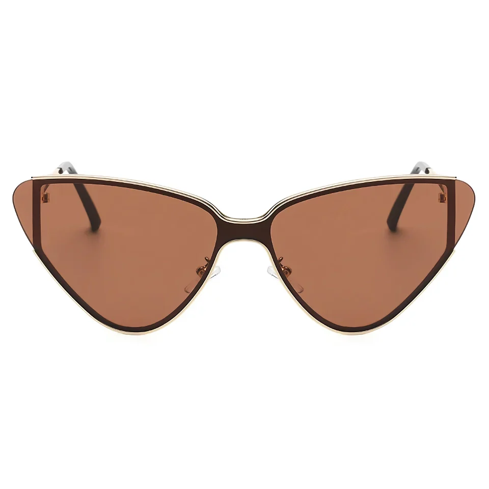 Luxury Metal Punk Cat Eye Sunglasses - Image 8