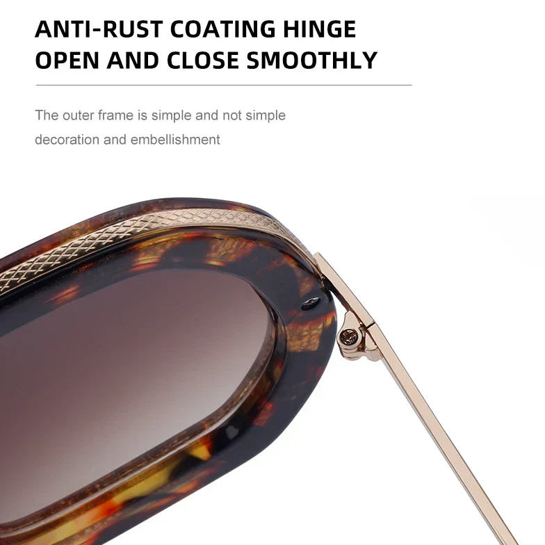 Luxury Oversized Diamond Polygon Sunglasses with UV Protection - Image 13