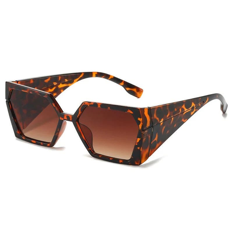 Luxury Vintage Square Sunglasses - Image 4