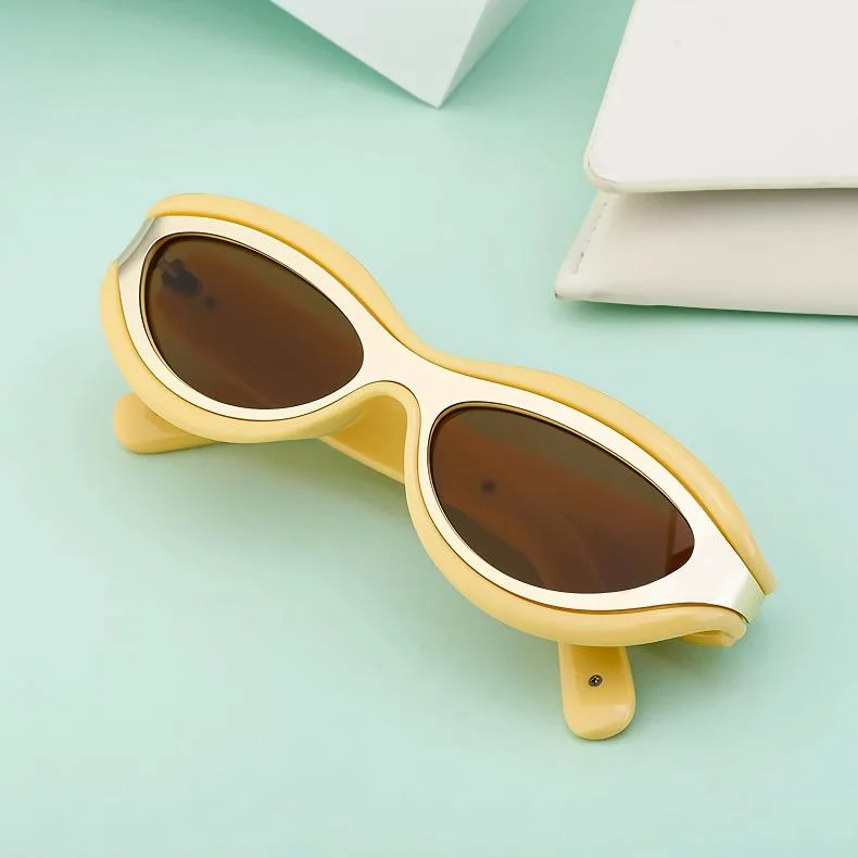 Luxury Vintage Steampunk Round Sunglasses - Image 12