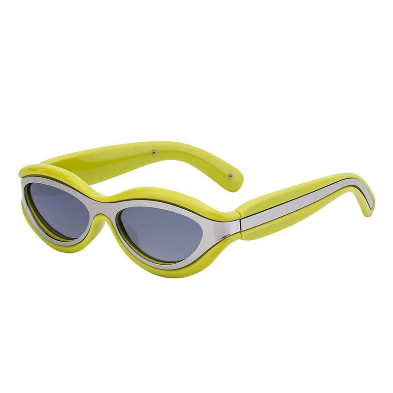 Luxury Vintage Steampunk Round Sunglasses - Image 4
