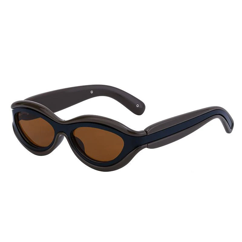 Luxury Vintage Steampunk Round Sunglasses - Image 7