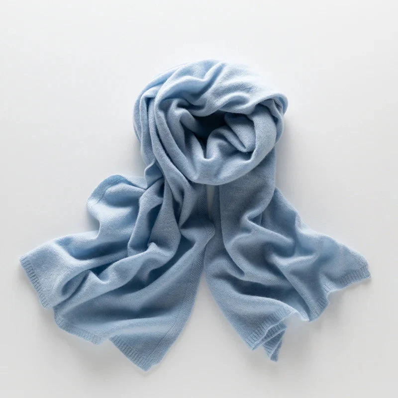 Luxury Winter Cashmere Scarf for Women - Image 2