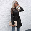 Mandarin Collar Button Down Blouse - Image 52