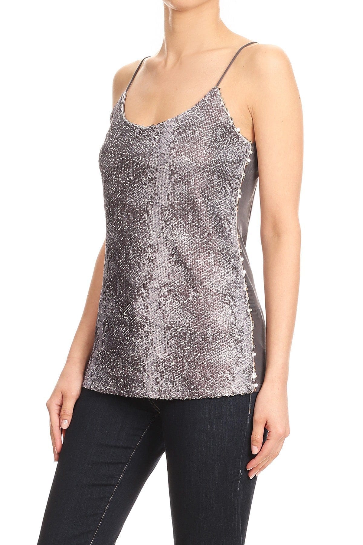 Matte Snake Print Camisole Top - Image 3