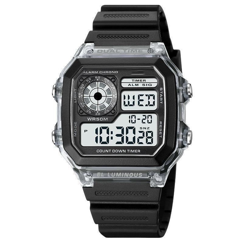 Men And Women Outdoor Sports Students Waterproof Multifunctional Electronic Watch - Image 6