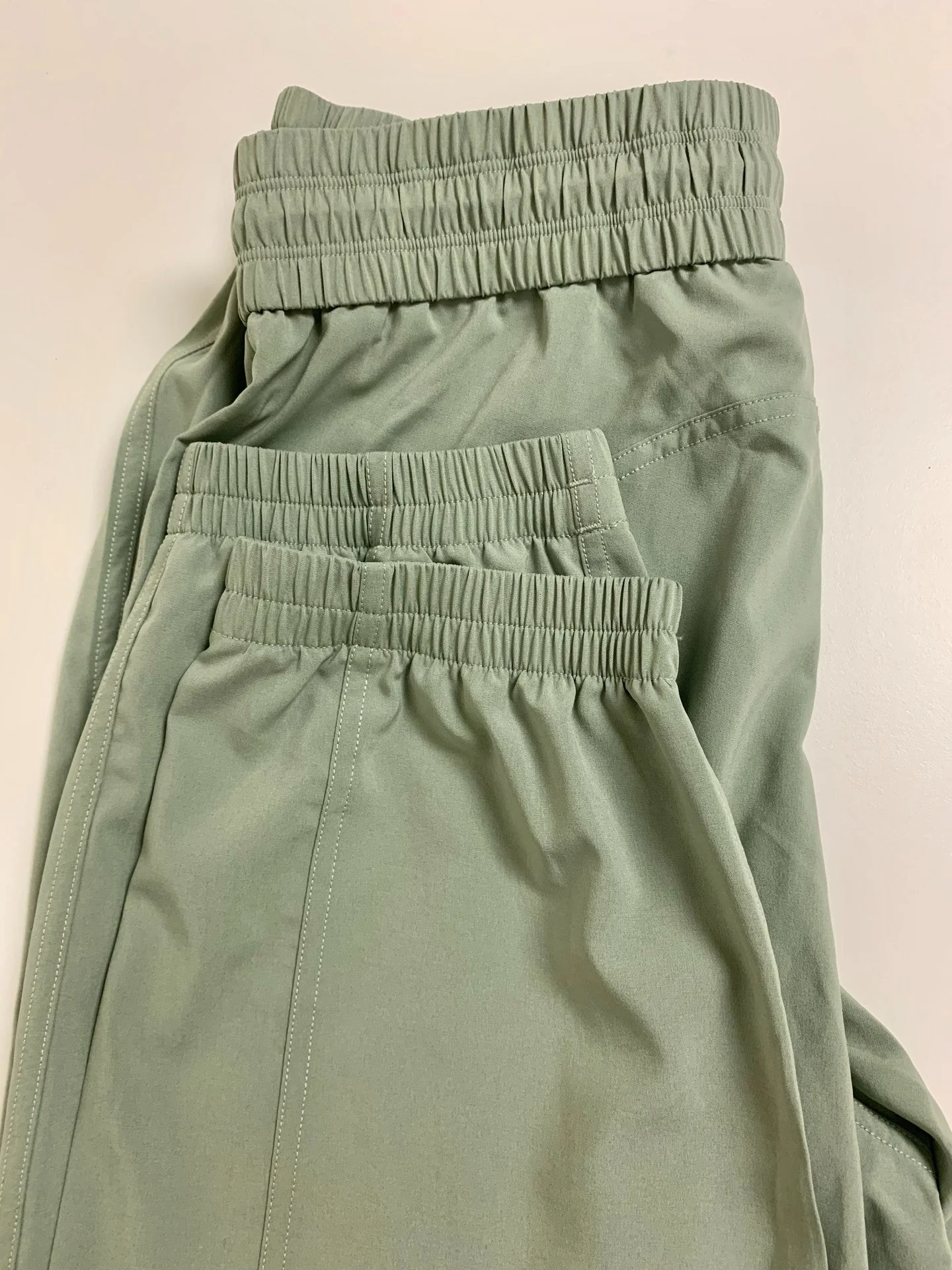 Men's High Rise Drawstring Ruched Trousers - Image 2