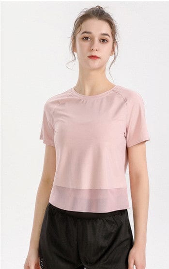 Mesh Lined Relaxed Active Top - Image 10