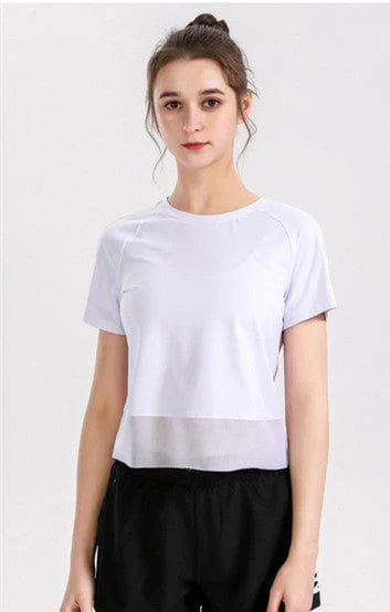 Mesh Lined Relaxed Active Top - Image 15