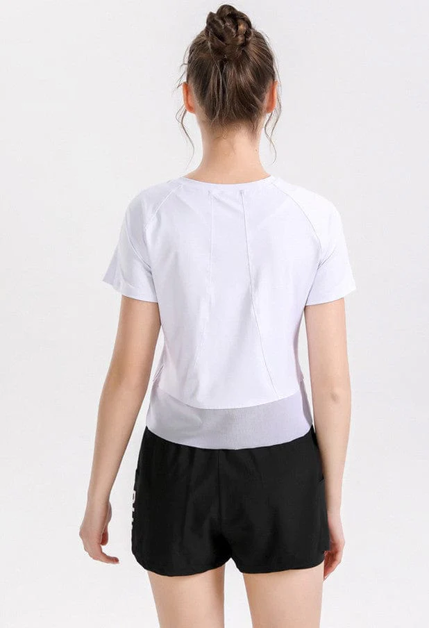 Mesh Lined Relaxed Active Top - Image 17