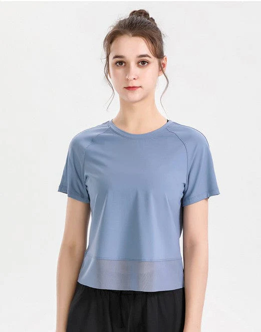 Mesh Lined Relaxed Active Top - Image 5