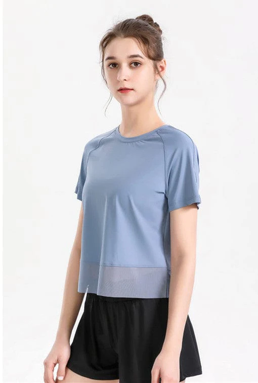 Mesh Lined Relaxed Active Top - Image 6