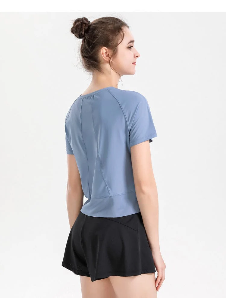 Mesh Lined Relaxed Active Top - Image 9