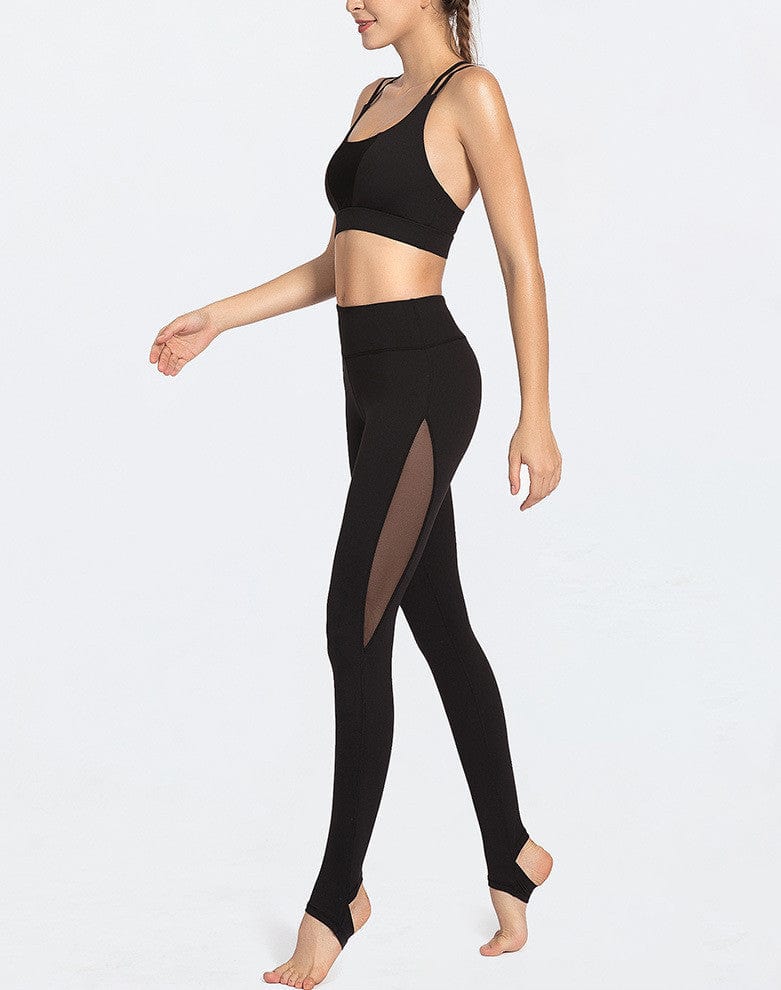 Mesh Paneling Strappy Two Piece Set - Image 8