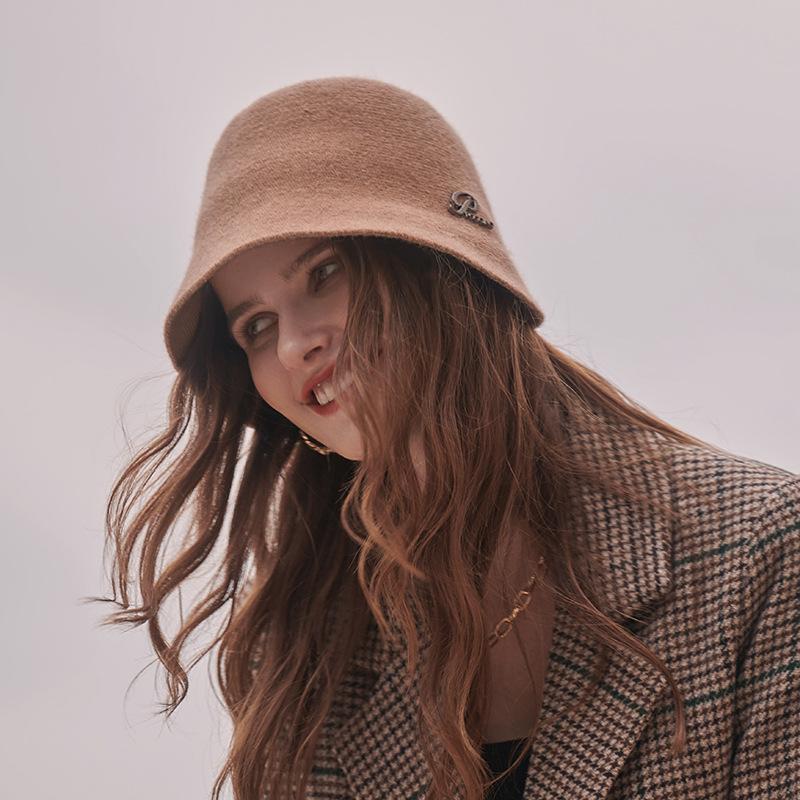Metallic Text Detail Woven Hat - Image 2