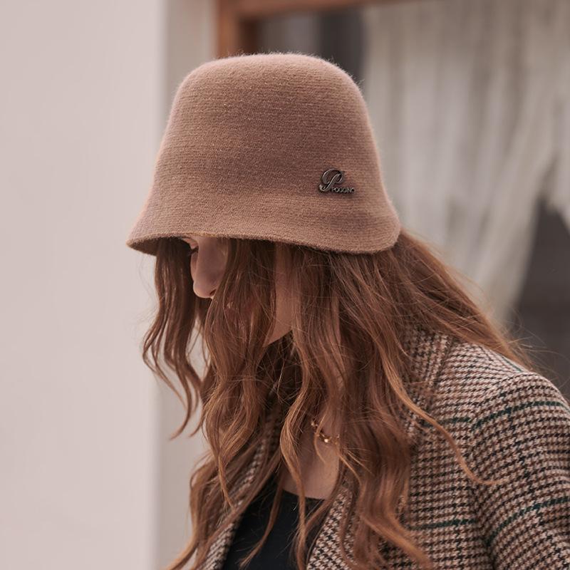 Metallic Text Detail Woven Hat - Image 5
