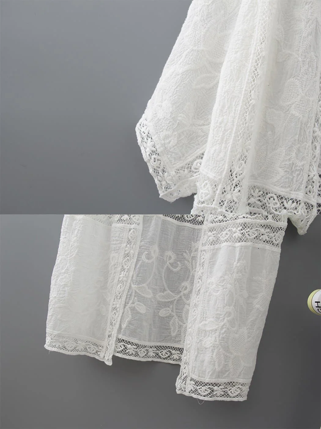 Mid-length Beach Cardigan Lace Shawl Bikini Tops - Image 4