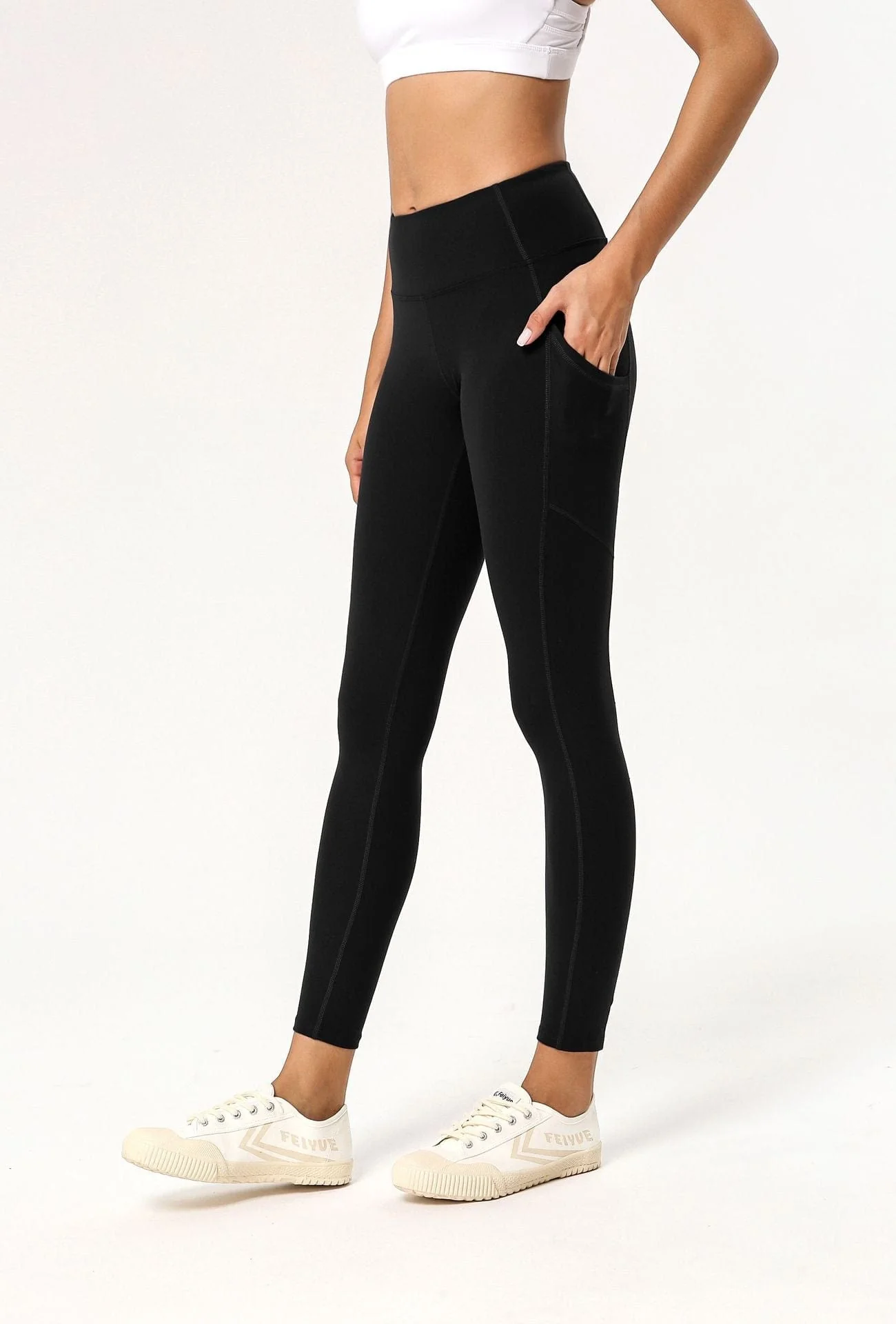 Mid-Rise Elevated Seaming Leggings - Image 5