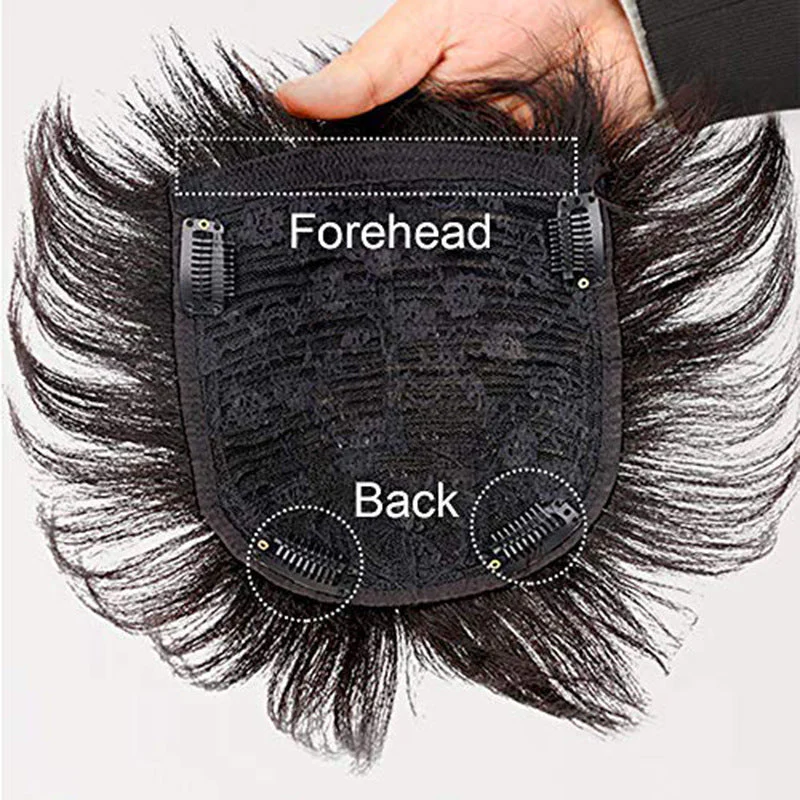Middle-aged And Elderly Xie Ding Hairpiece Men's Natural Wig - Image 5