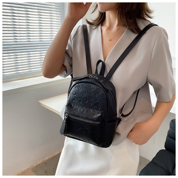 Mini Cartoon Embossed Backpack - Image 2
