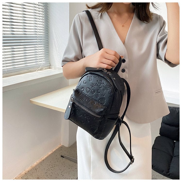 Mini Cartoon Embossed Backpack - Image 3
