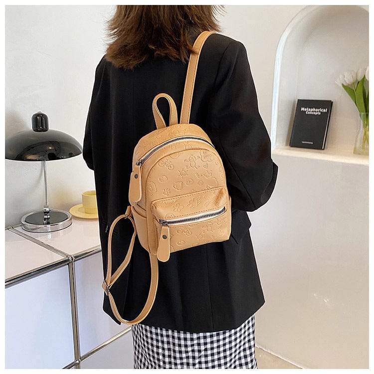 Mini Cartoon Embossed Backpack - Image 4