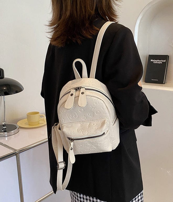 Mini Cartoon Embossed Backpack - Image 7