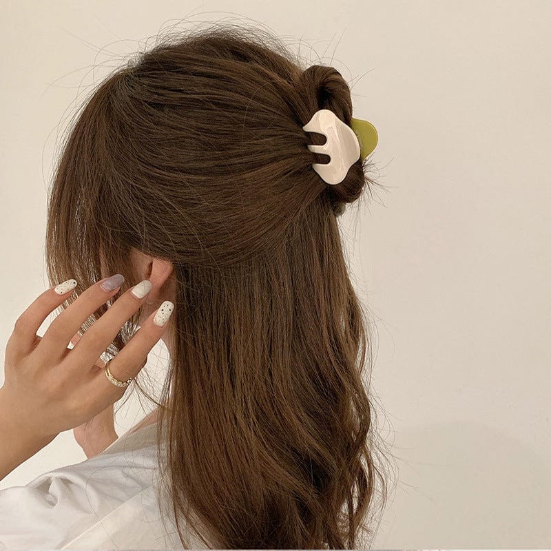 Mini Dual Colored Acrylic Hair Claws - Image 3