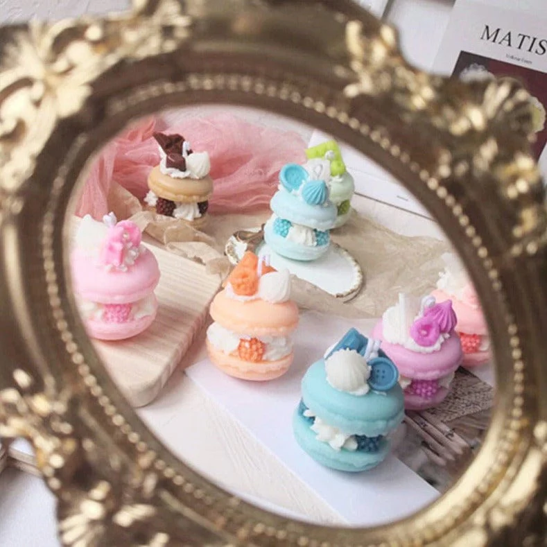 Mini Macarons Decorative Candle - Image 2