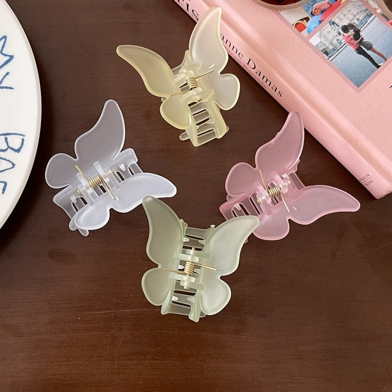 Mini Matte Pastel Butterfly Clip - Image 3