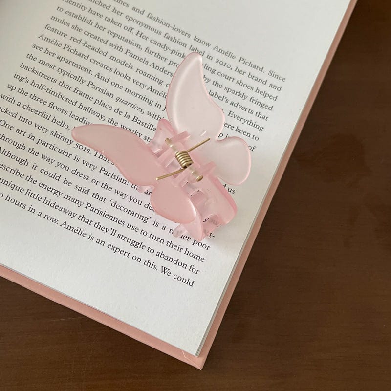 Mini Matte Pastel Butterfly Clip - Image 6