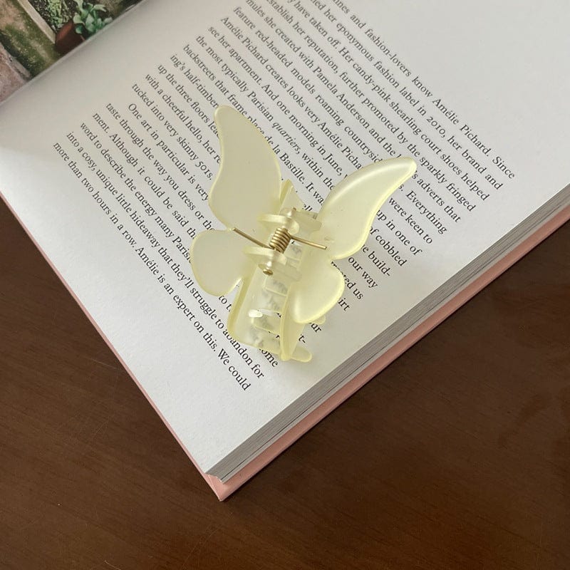 Mini Matte Pastel Butterfly Clip - Image 8