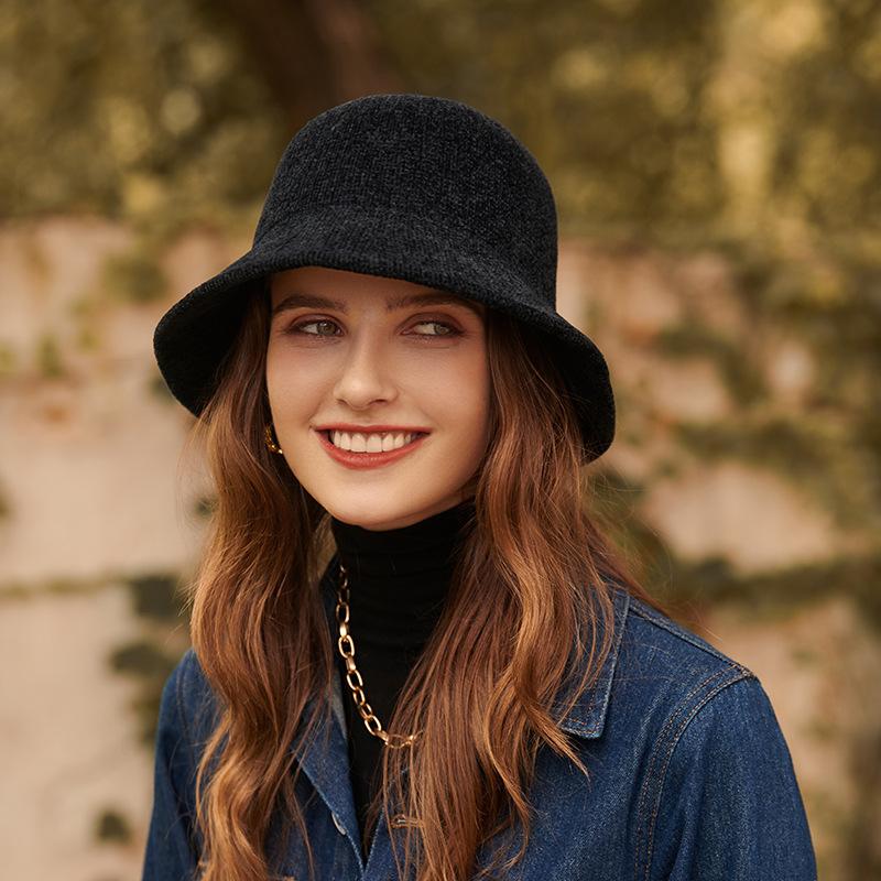 Minimalist Textured Cloche Hat - Image 2