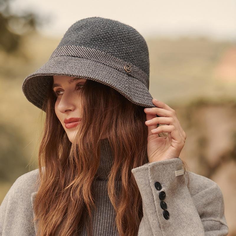 Mixed Texture Bucket Hat - Image 2