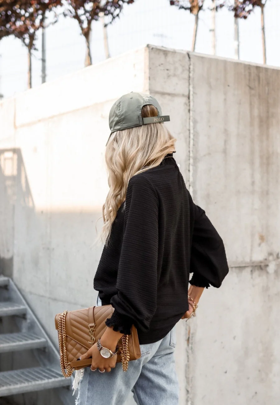Mock Neck Long Sleeve Top - Image 7