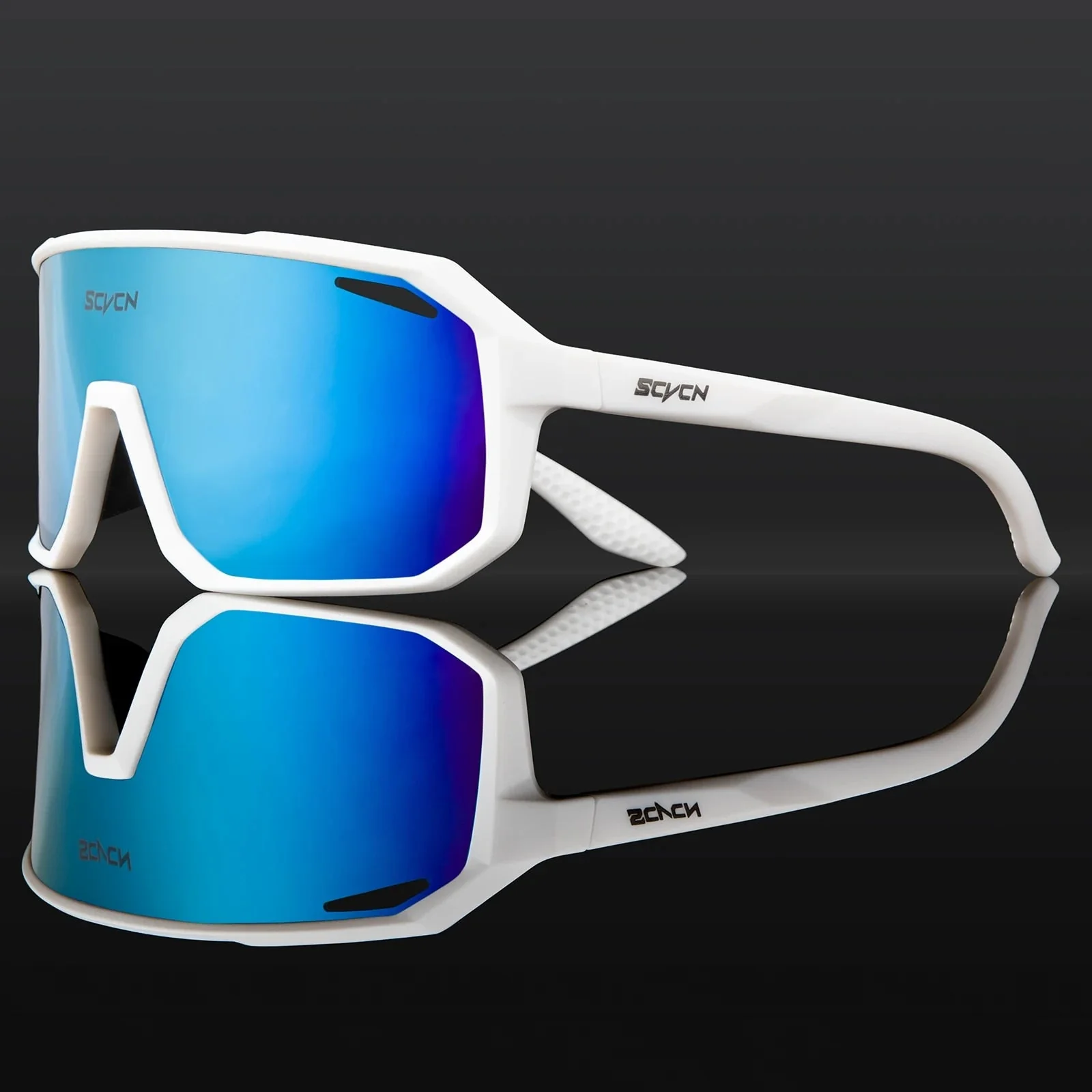 Multi-Sport UV400 Polycarbonate Sunglasses for Cycling and Outdoor Activities - Image 10