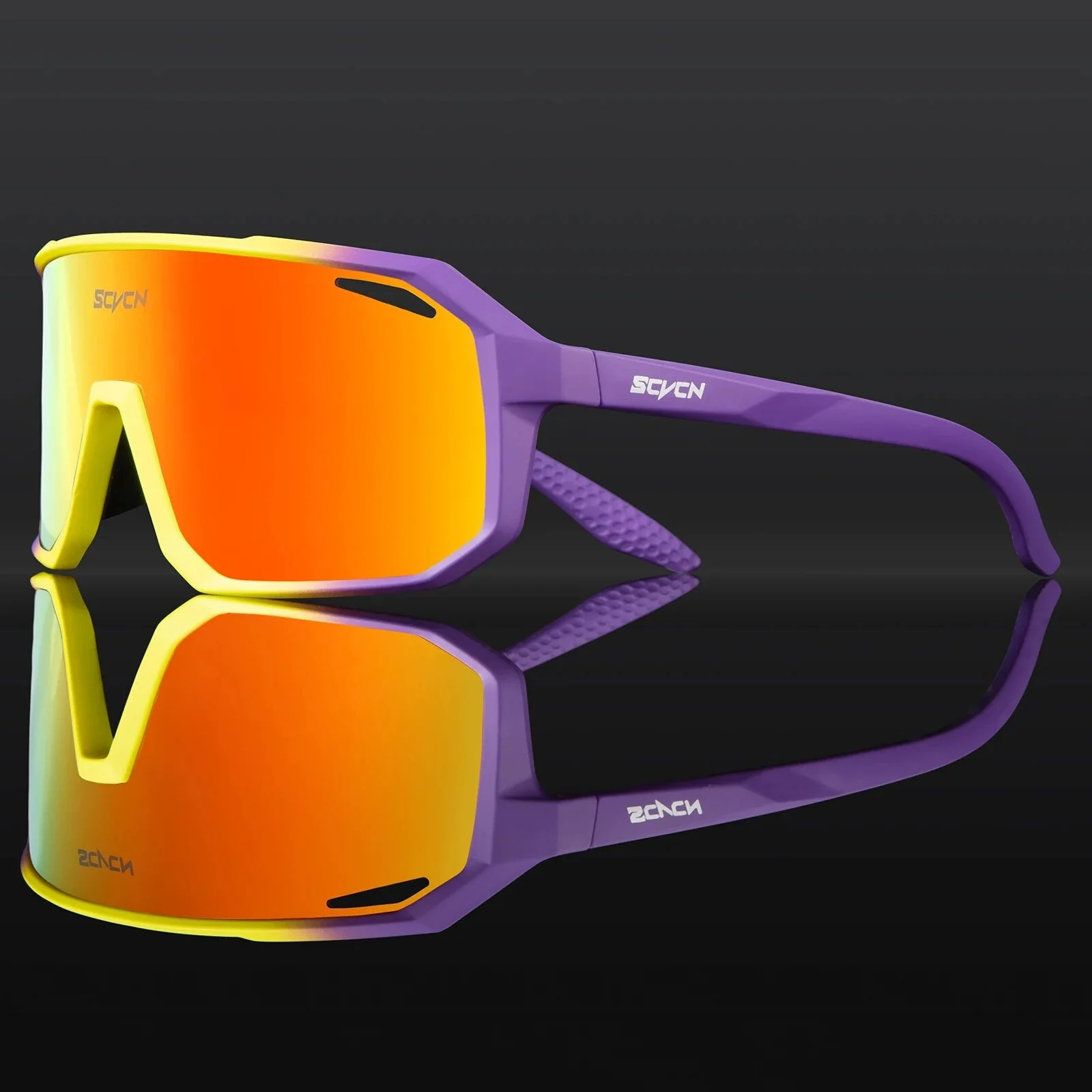 Multi-Sport UV400 Polycarbonate Sunglasses for Cycling and Outdoor Activities - Image 11