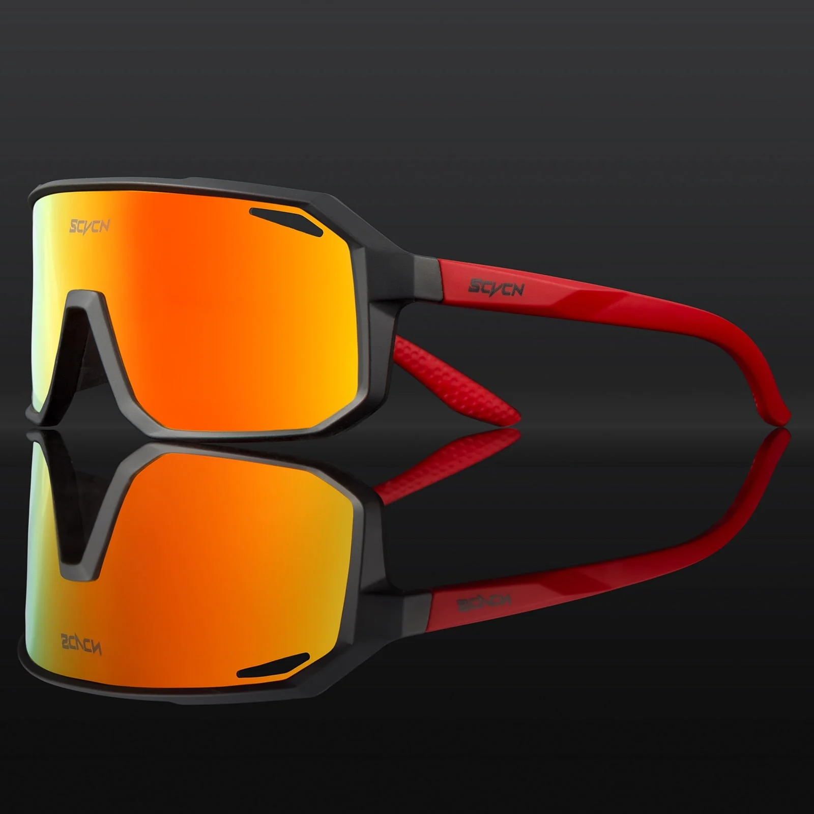 Multi-Sport UV400 Polycarbonate Sunglasses for Cycling and Outdoor Activities - Image 12