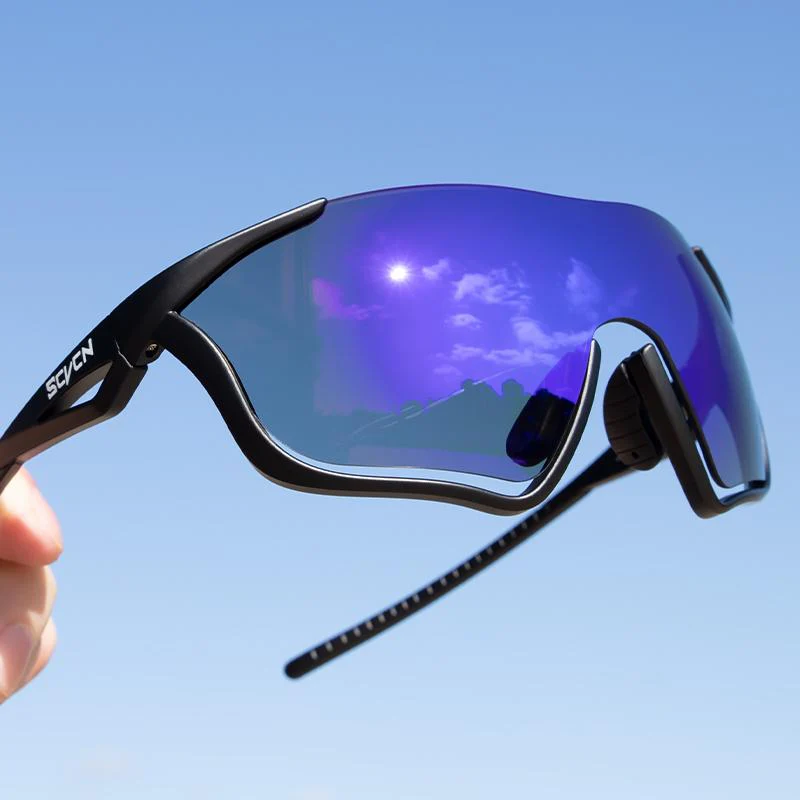 Multi-Sport UV400 Polycarbonate Sunglasses for Cycling and Outdoor Activities - Image 15