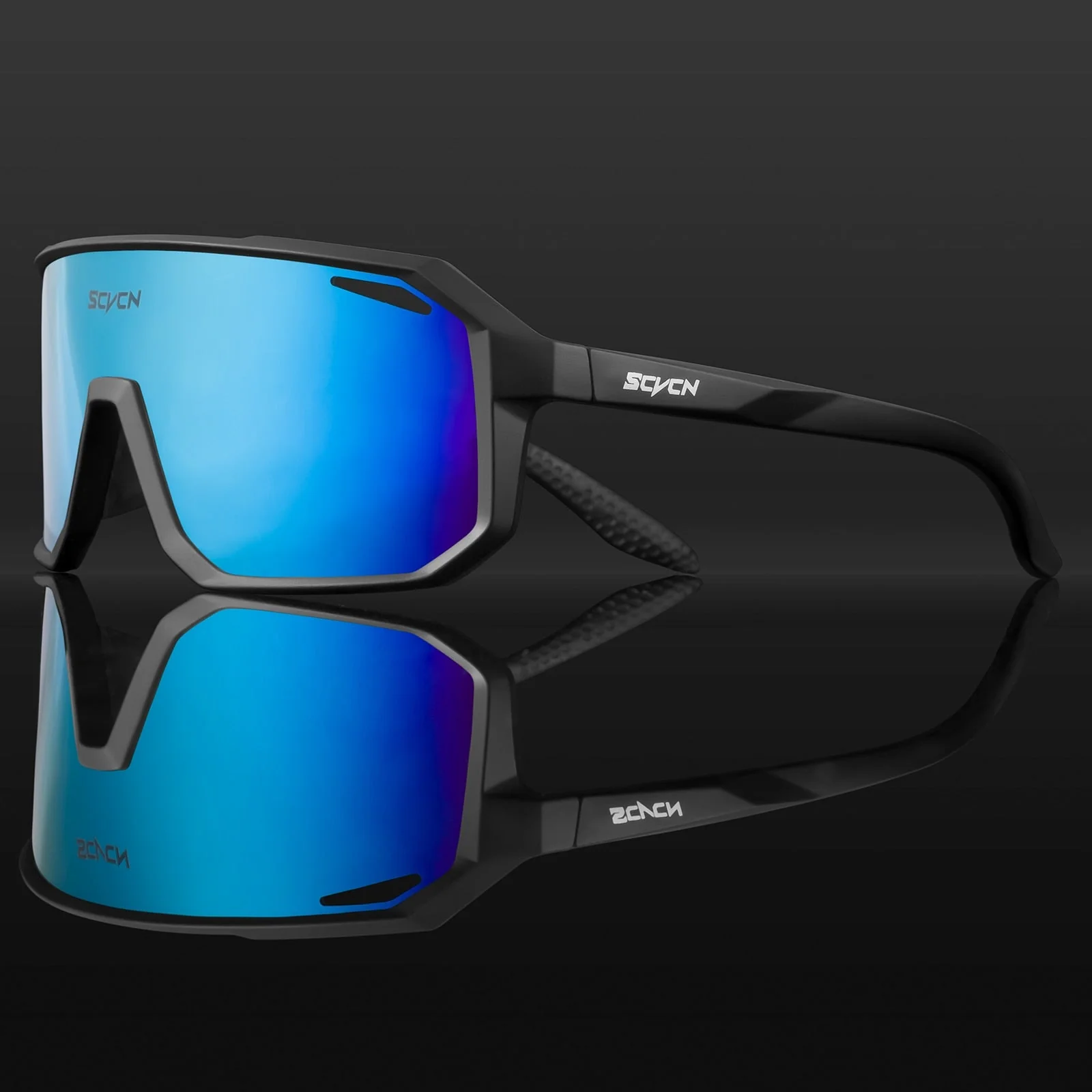 Multi-Sport UV400 Polycarbonate Sunglasses for Cycling and Outdoor Activities - Image 3