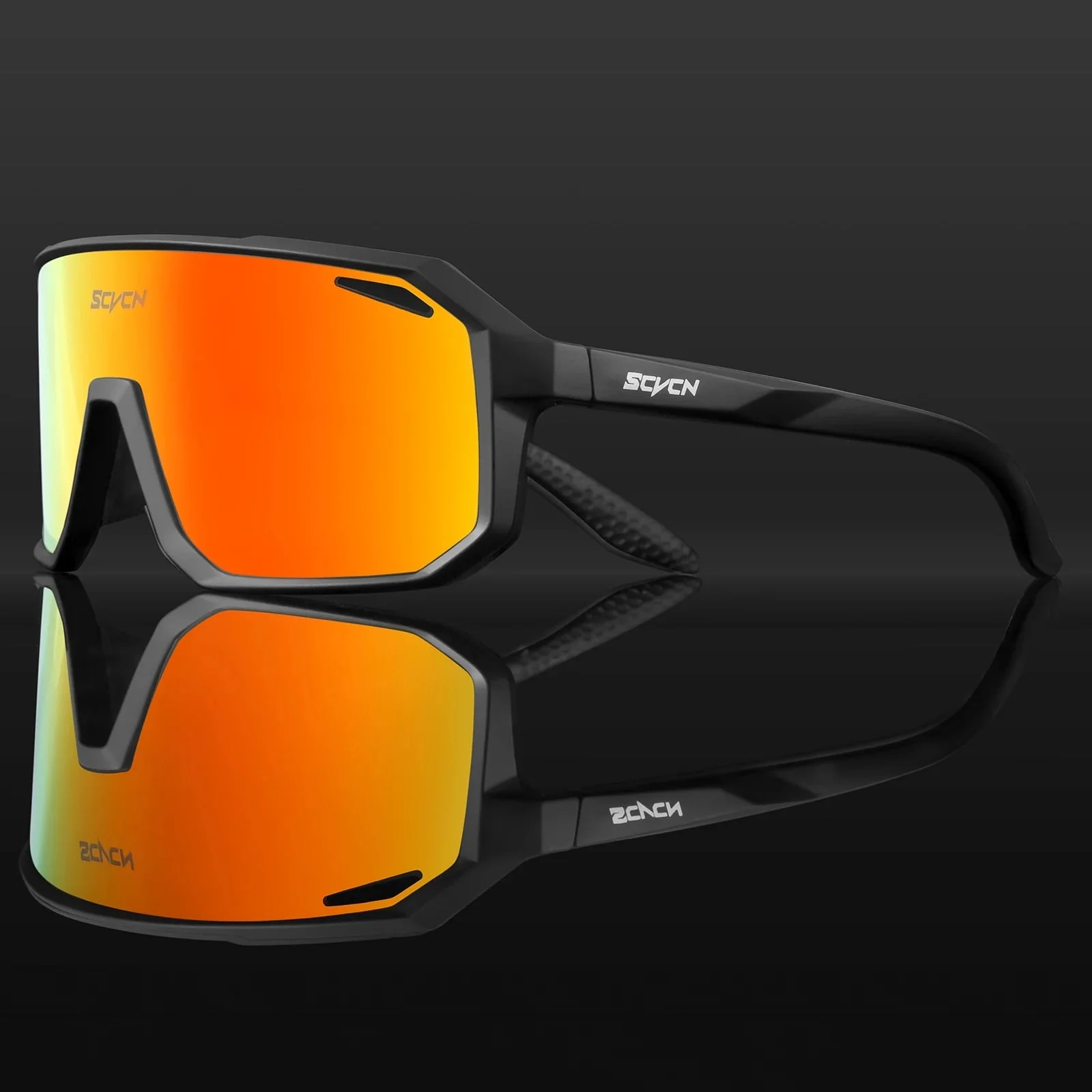 Multi-Sport UV400 Polycarbonate Sunglasses for Cycling and Outdoor Activities - Image 6
