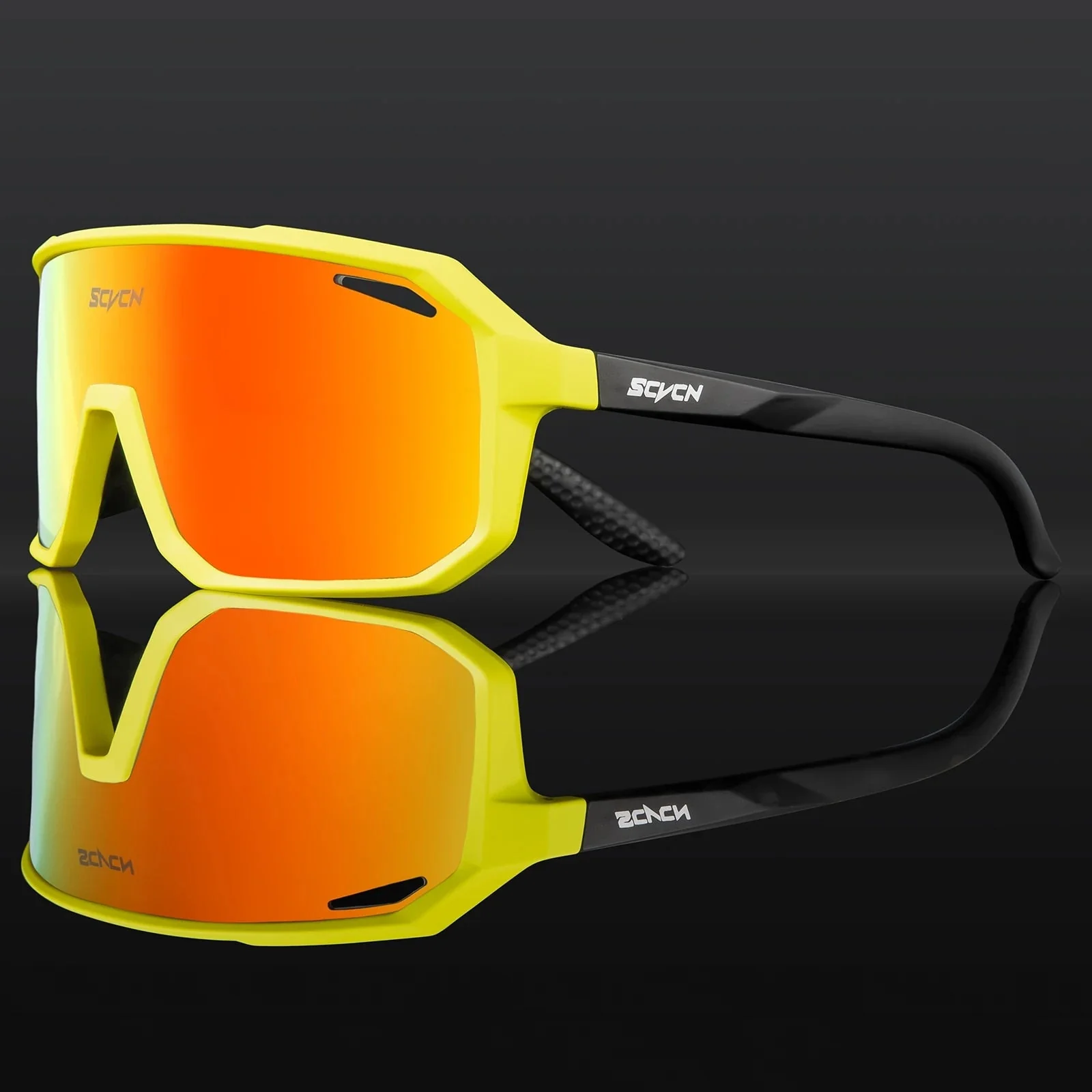 Multi-Sport UV400 Polycarbonate Sunglasses for Cycling and Outdoor Activities - Image 7
