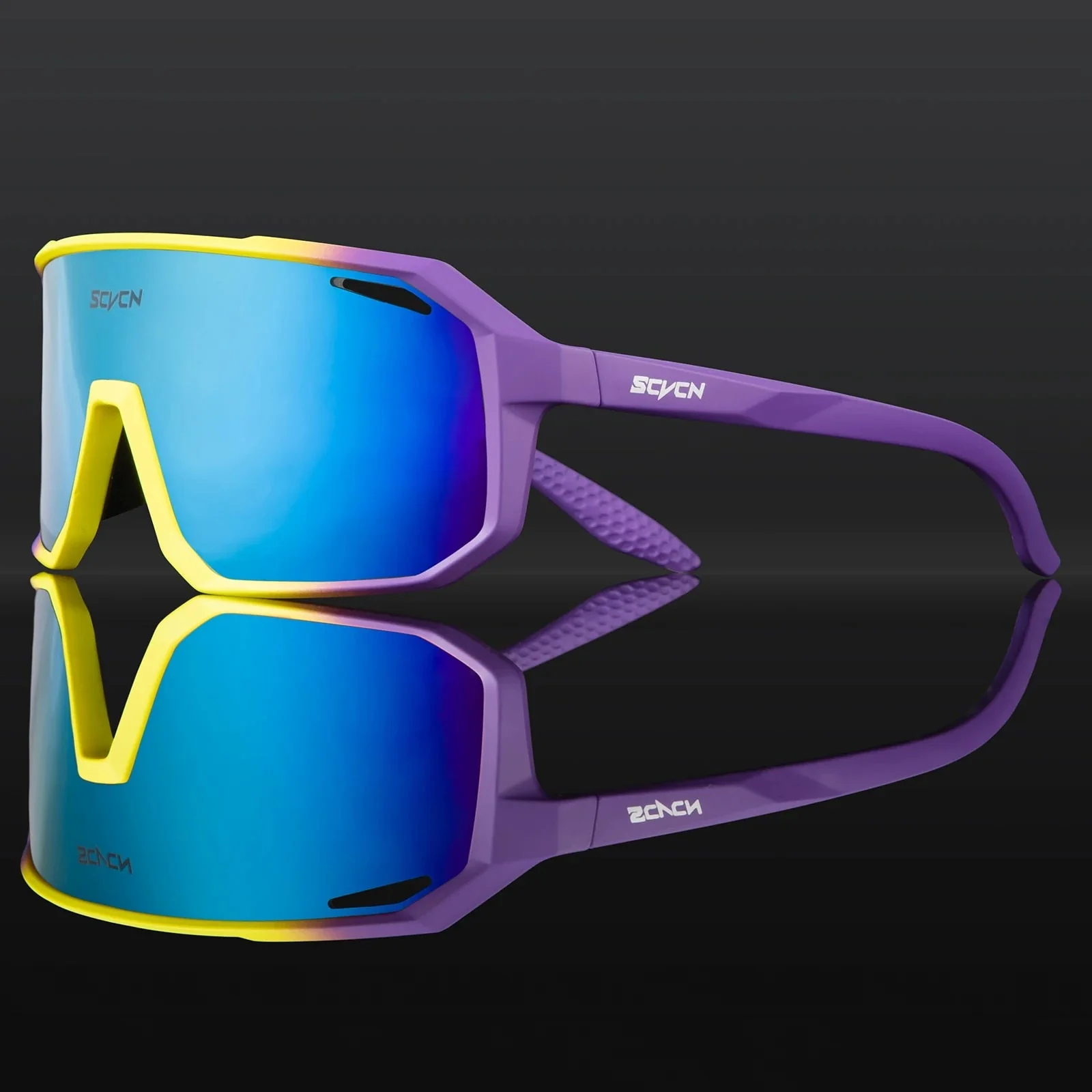 Multi-Sport UV400 Polycarbonate Sunglasses for Cycling and Outdoor Activities - Image 8